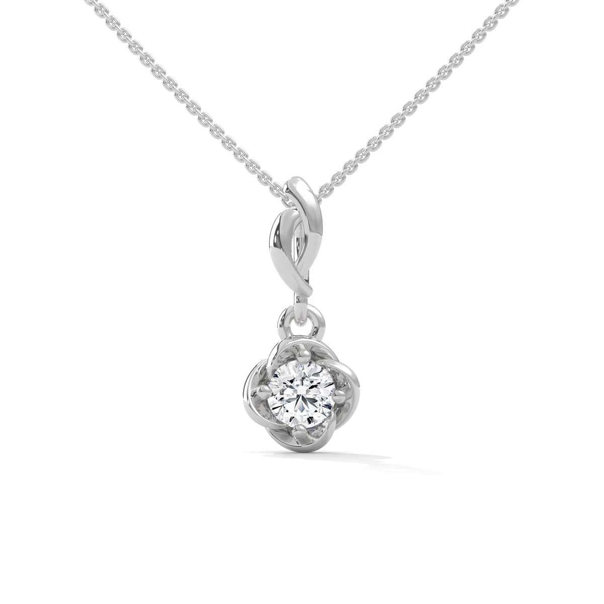 Bloom Solitaire Pendant Set