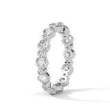 Bubble Bezel Eternity Ring