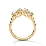 Trio Brilliance Solitaire Ring