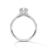 Radiant Illusion Solitaire Ring