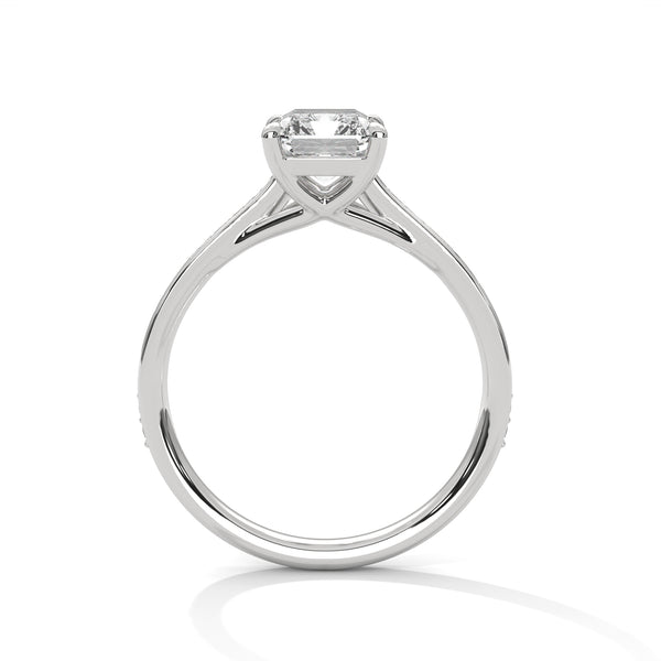 Radiant Illusion Solitaire Ring