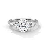 Celestial Trio Solitaire Ring