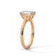 Pure Clarity Emerald Solitaire Ring
