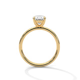 Luminous Oval Solitaire Ring