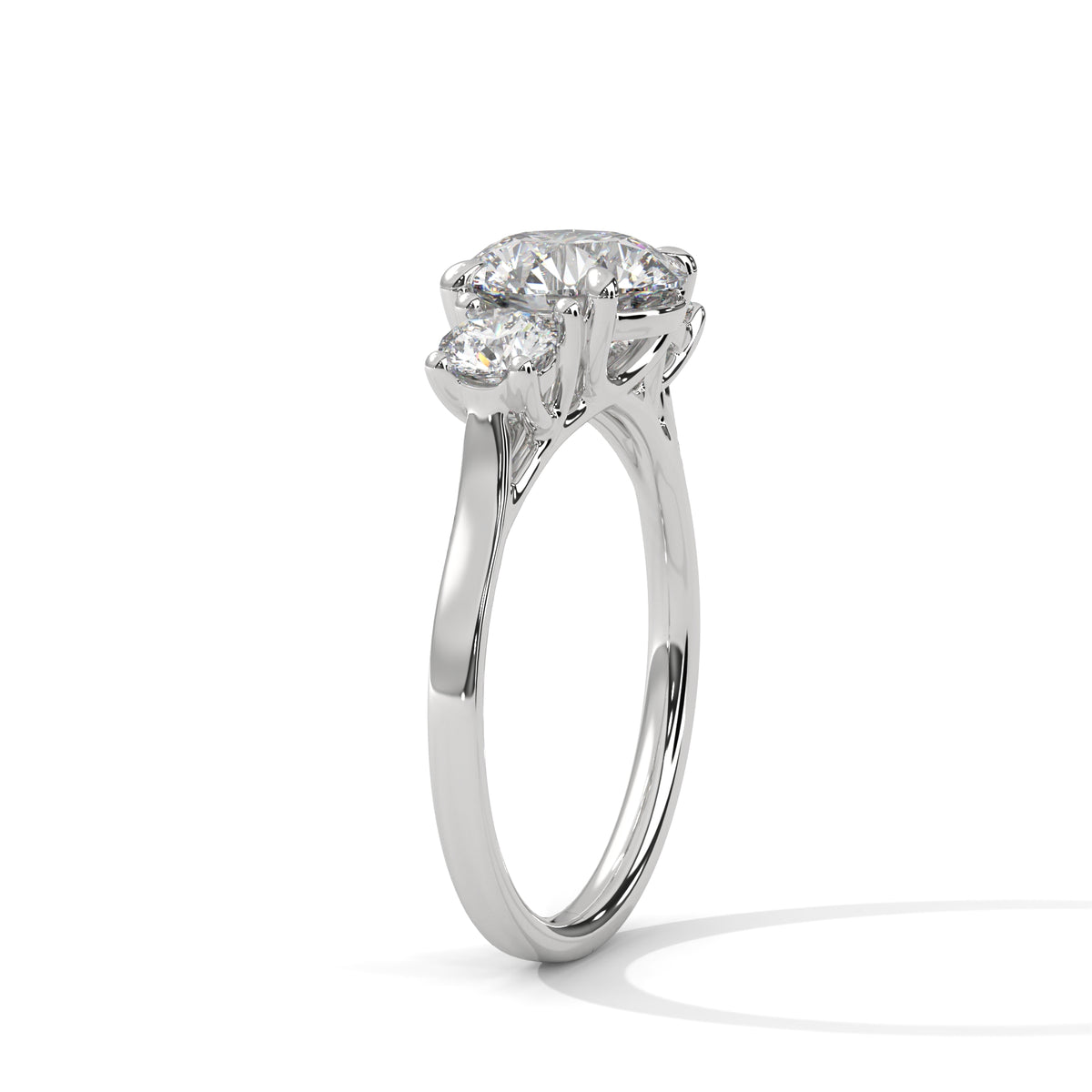 Trilogy Brilliance Solitaire Ring