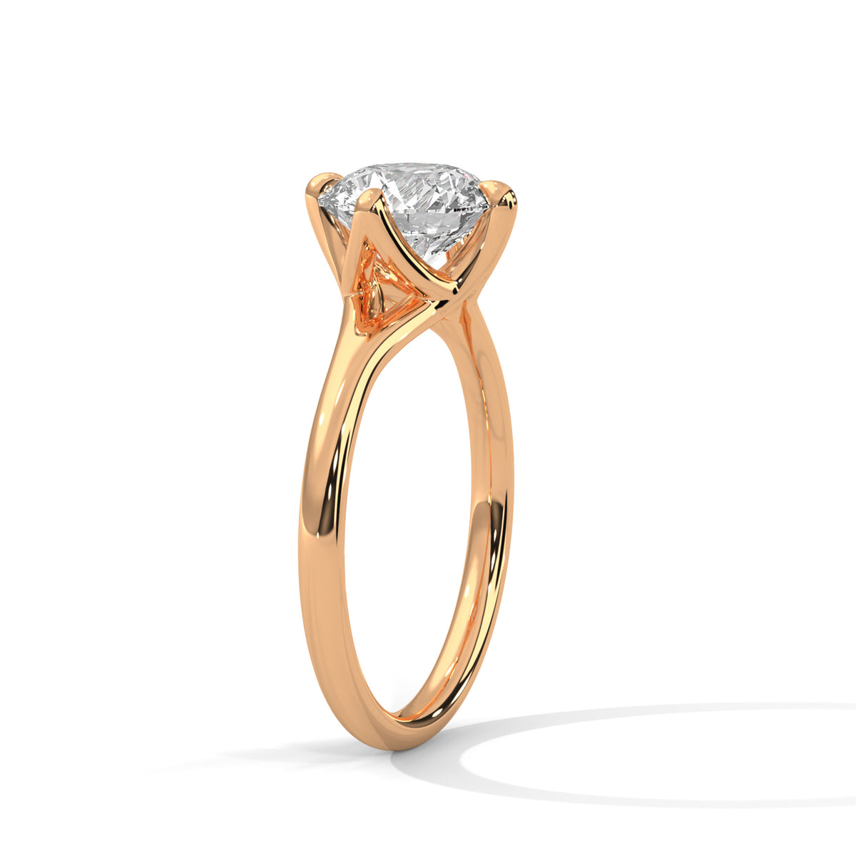 Sovereign Split Solitaire Ring