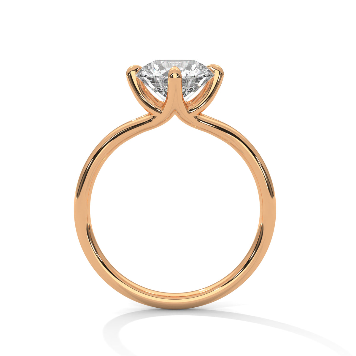Sovereign Split Solitaire Ring