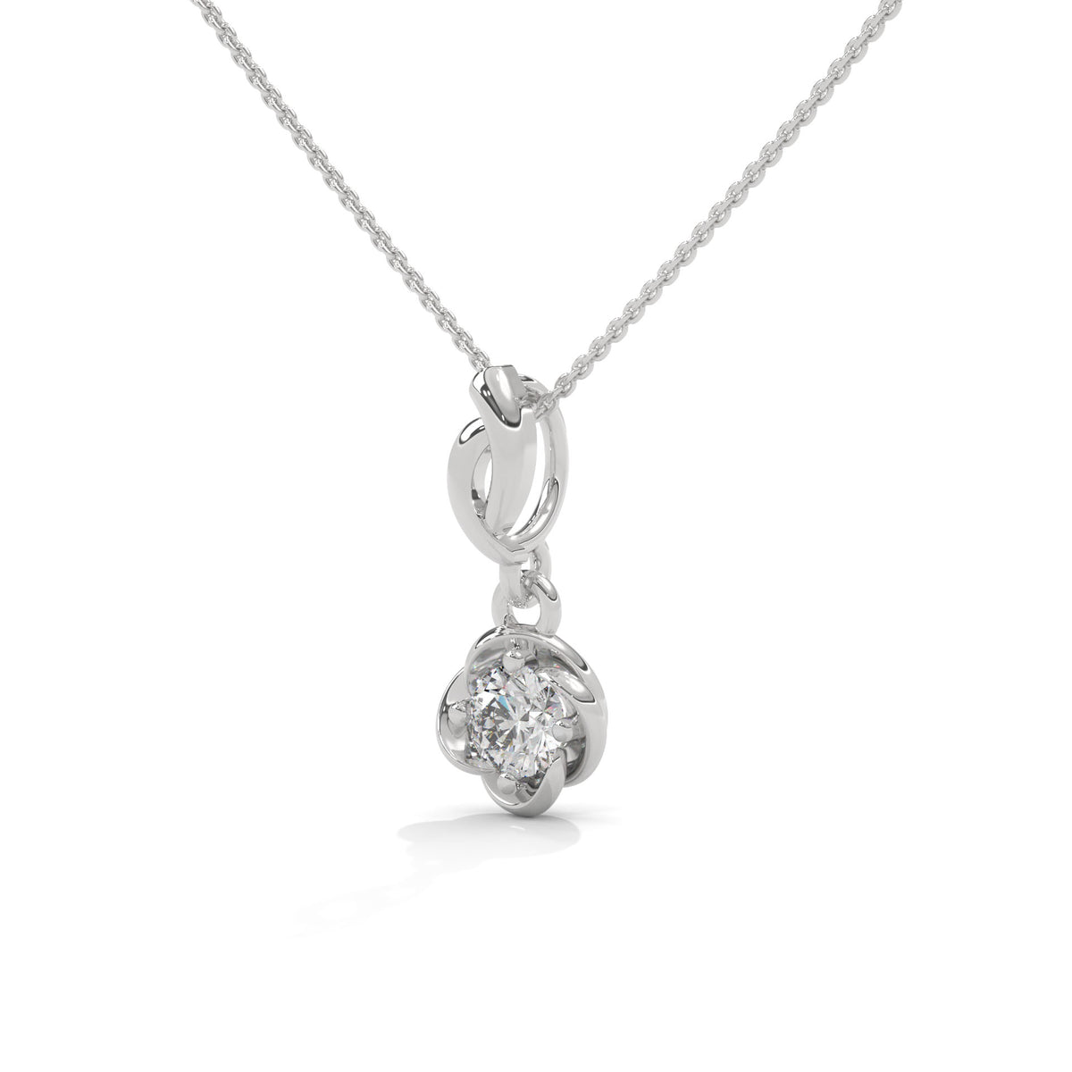 Bloom Solitaire Pendant Set