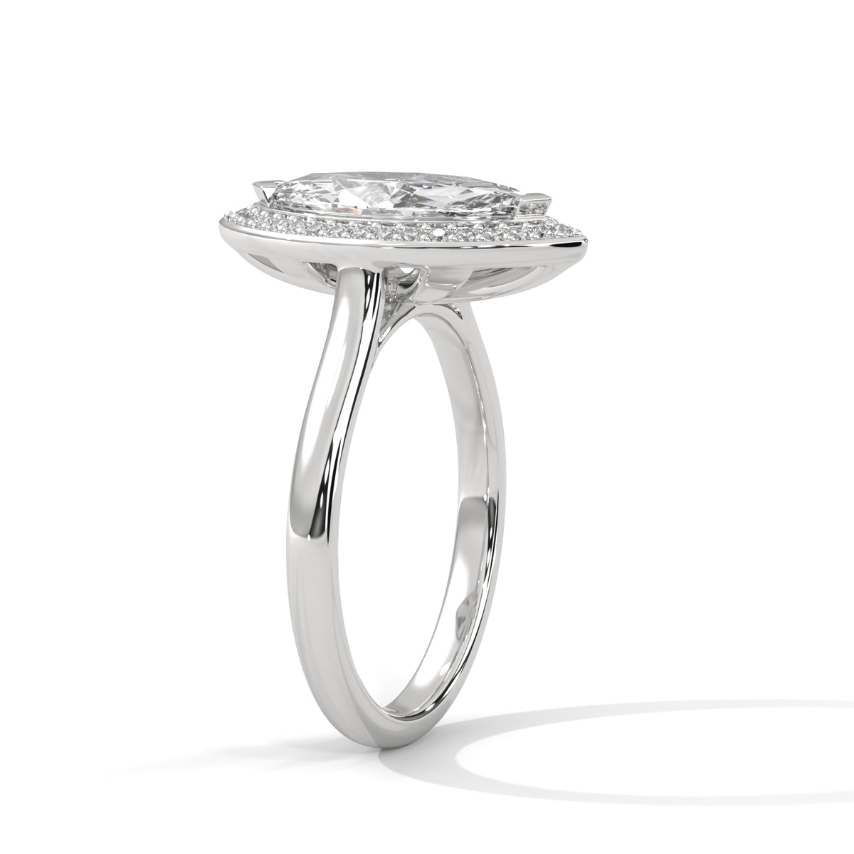 Celestial Eye Halo Ring