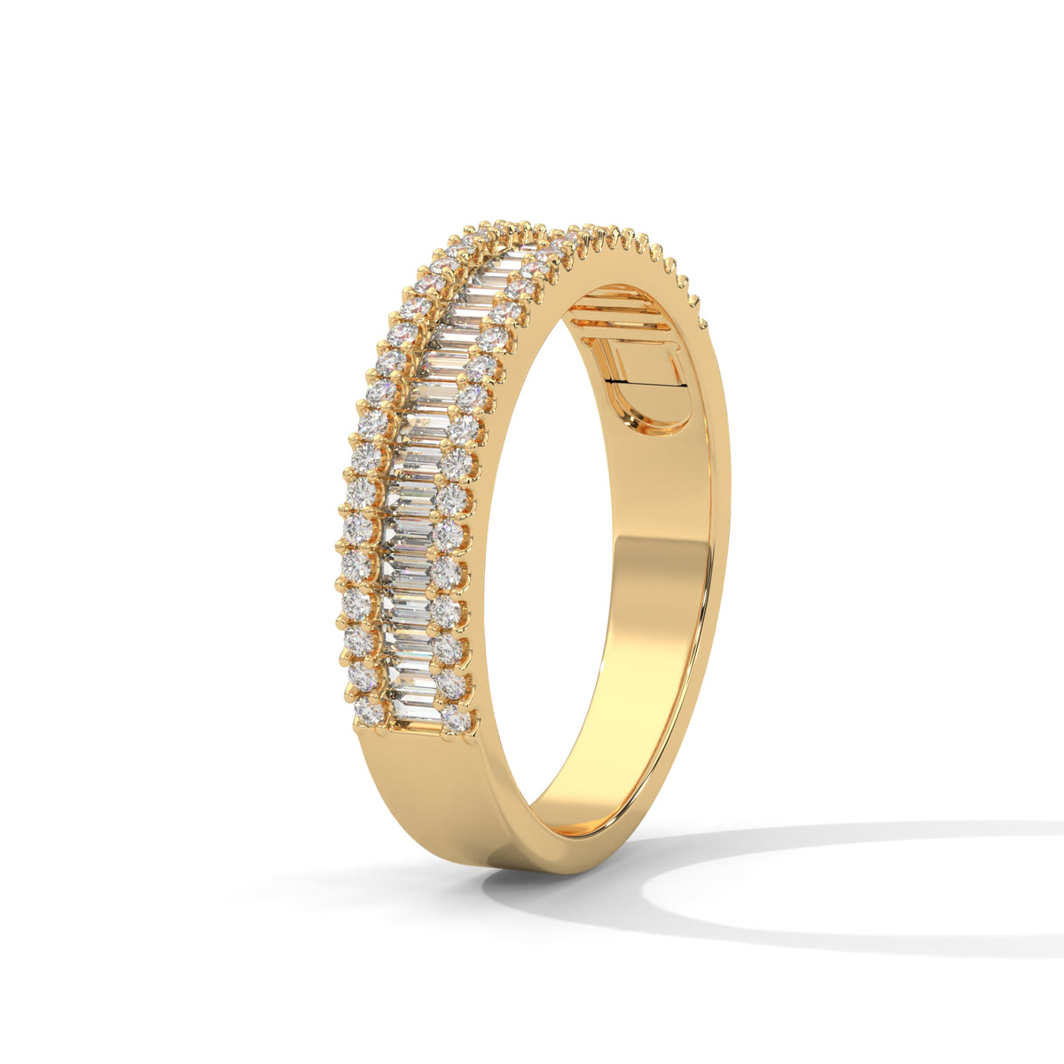 Lumière Baguette Eternity Ring
