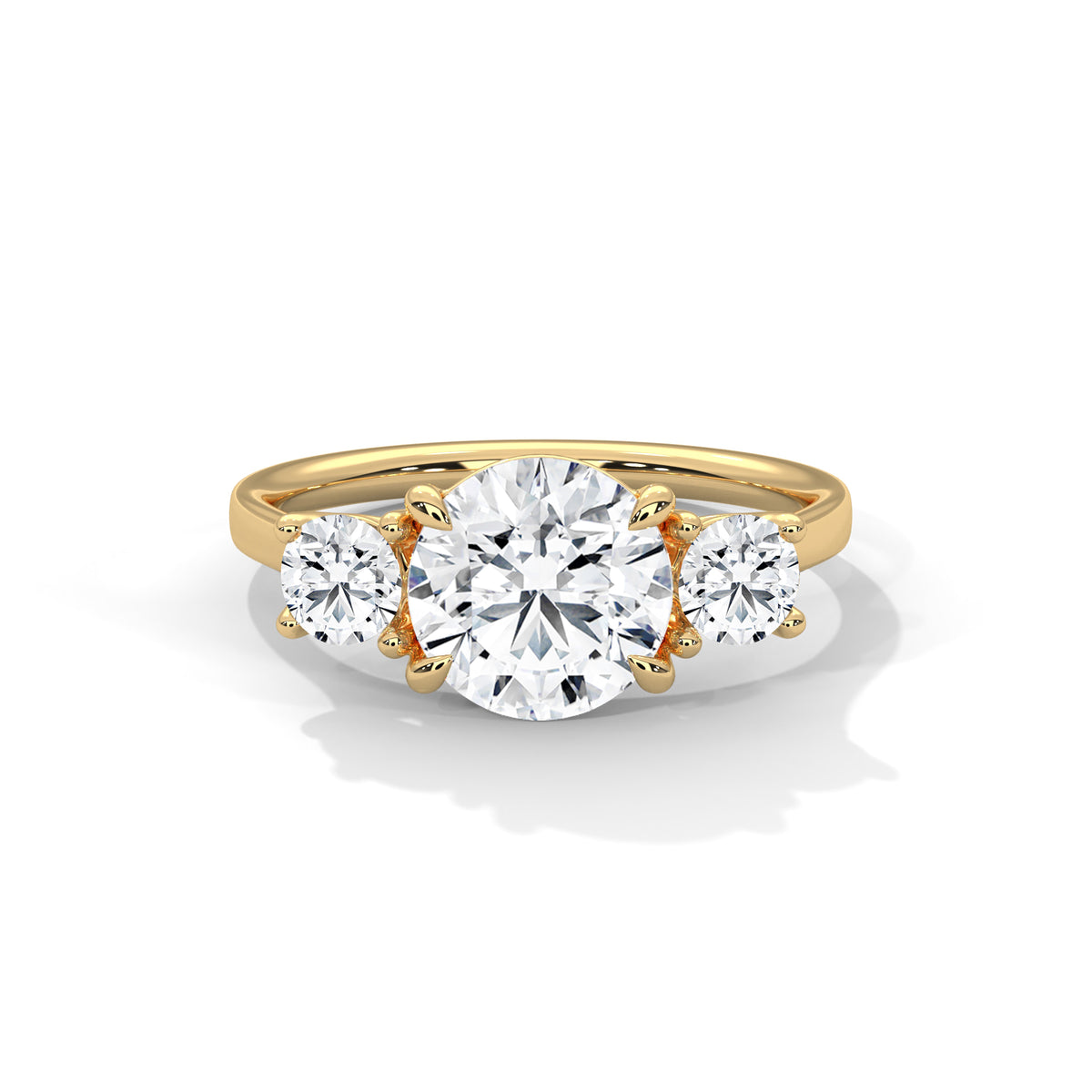 Trilogy Brilliance Solitaire Ring