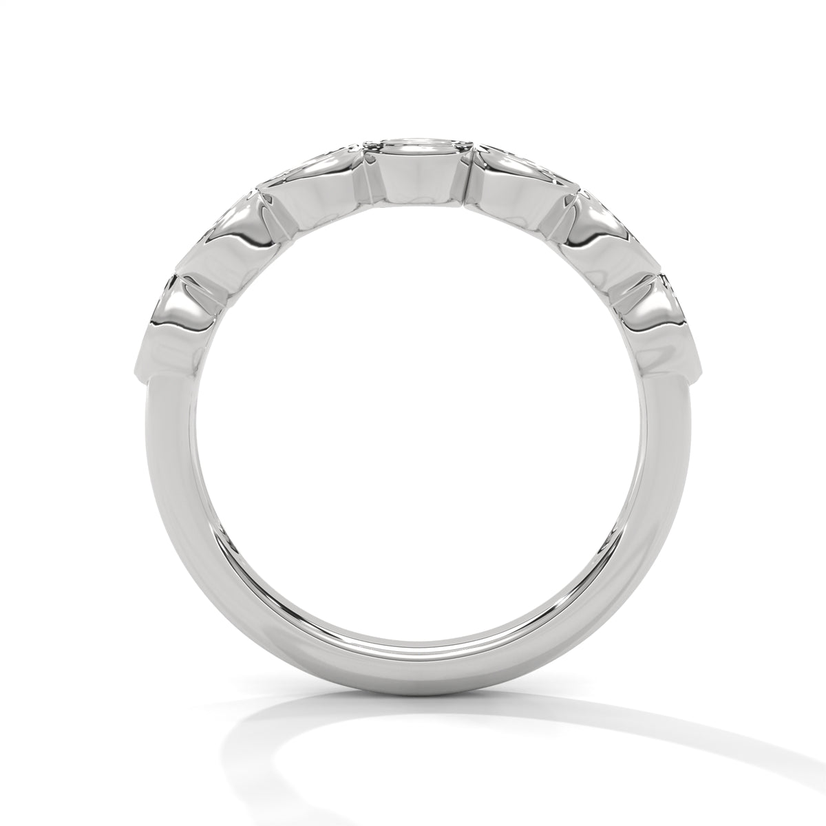 Marquise Bloom Diamond Band Ring