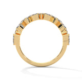 Marquise Drift Band Ring