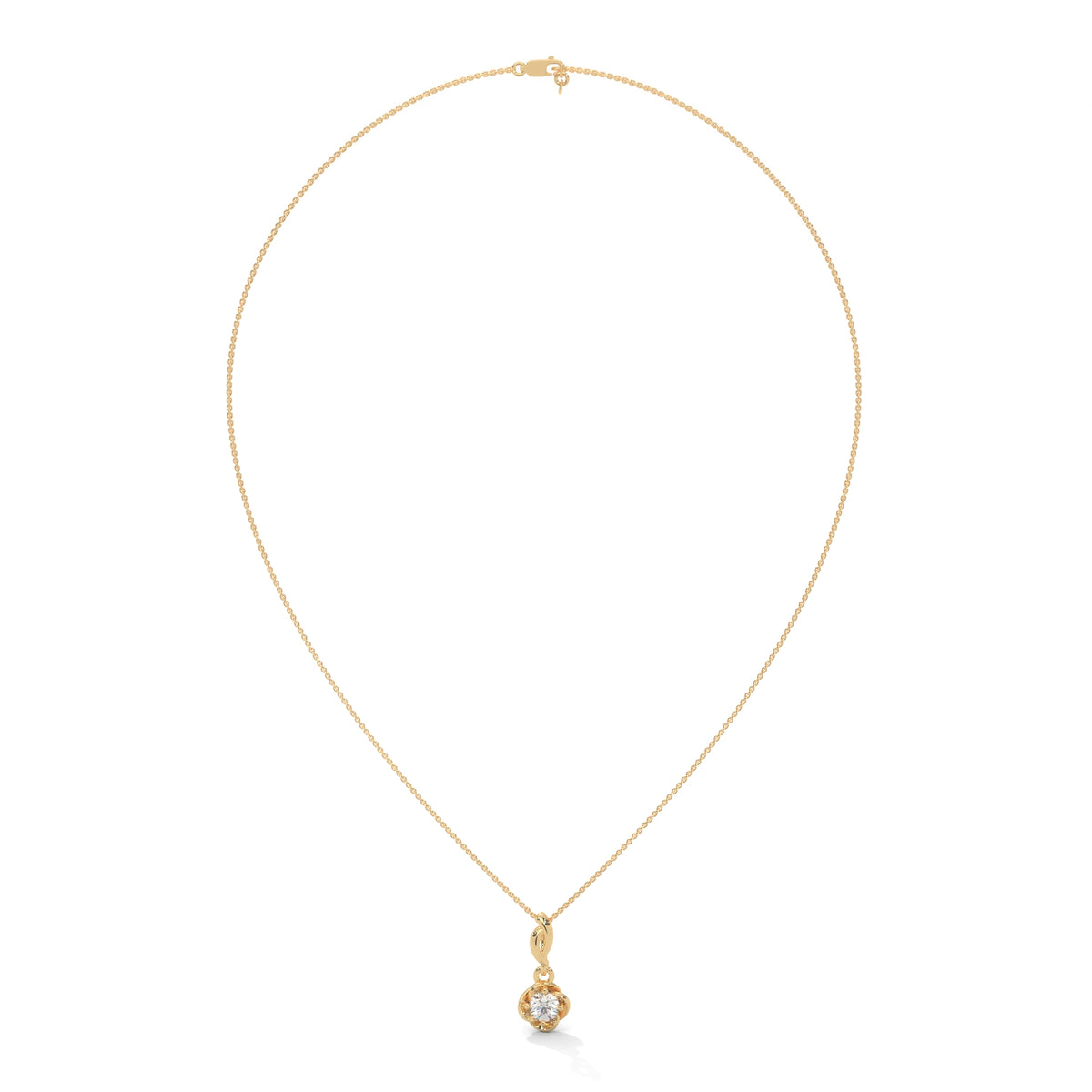 Bloom Solitaire Pendant Set