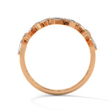 Scattered Baguette Constellation Ring