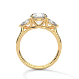 Celestial Trio Solitaire Ring
