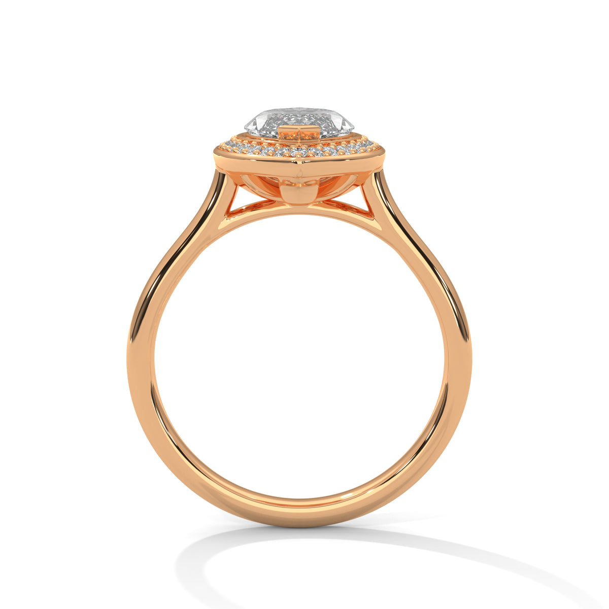 Celestial Eye Halo Ring