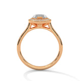 Celestial Eye Halo Ring
