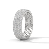 Pavé Constellation Eternity Ring
