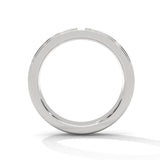 Parallel Gleam Diamond Band Ring
