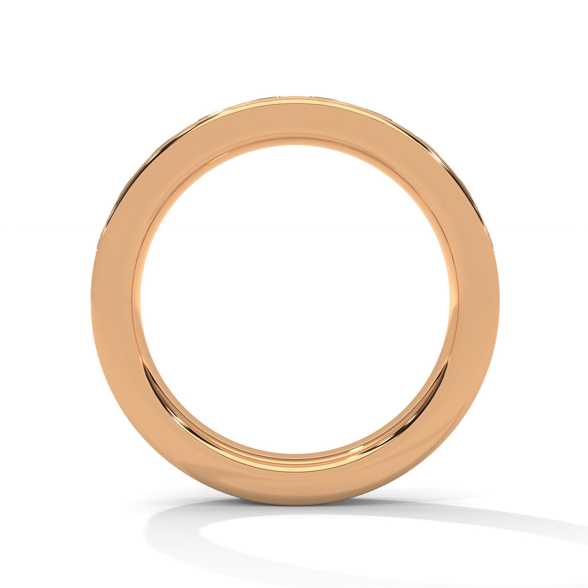 Luminous Channel Band Ring