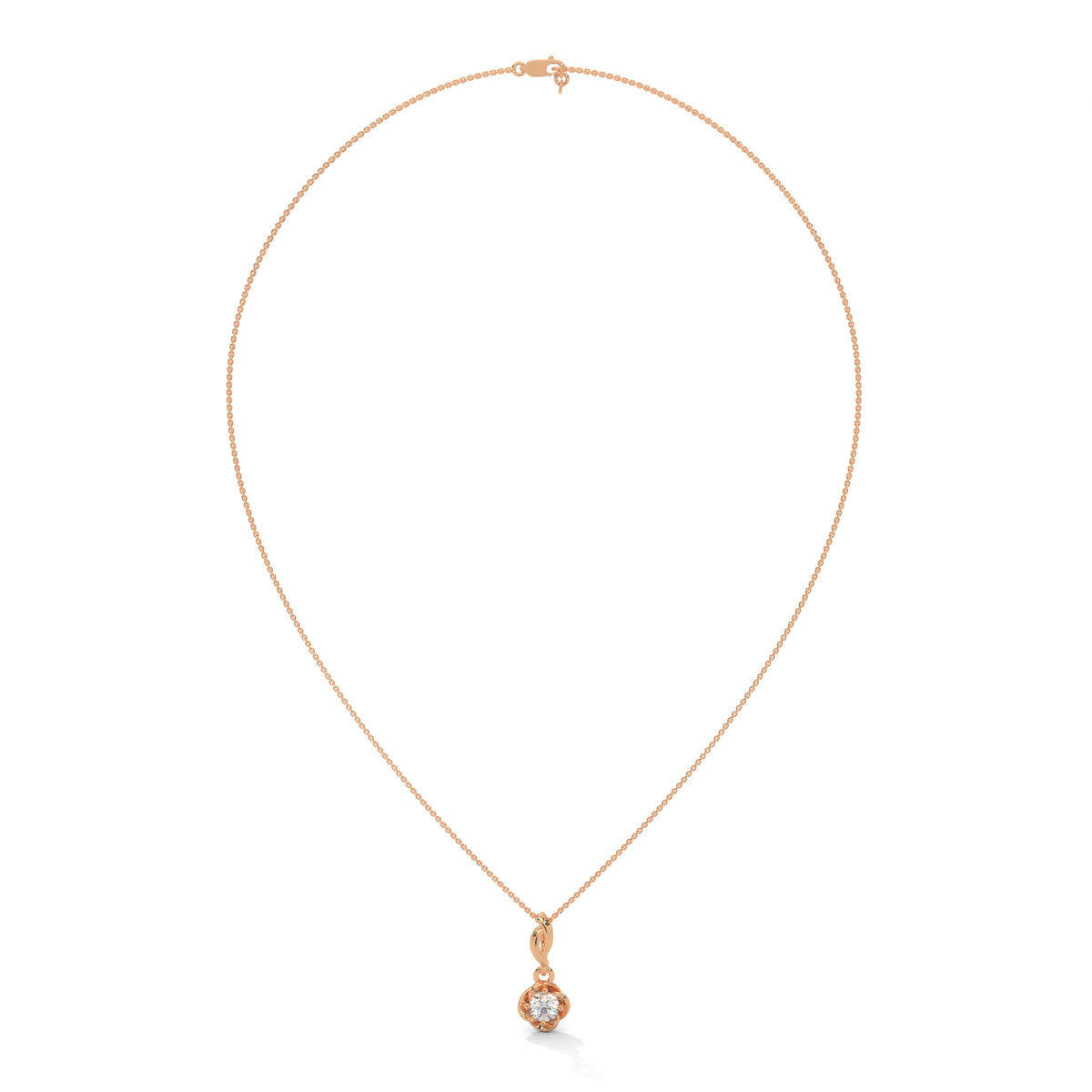 Bloom Solitaire Pendant Set