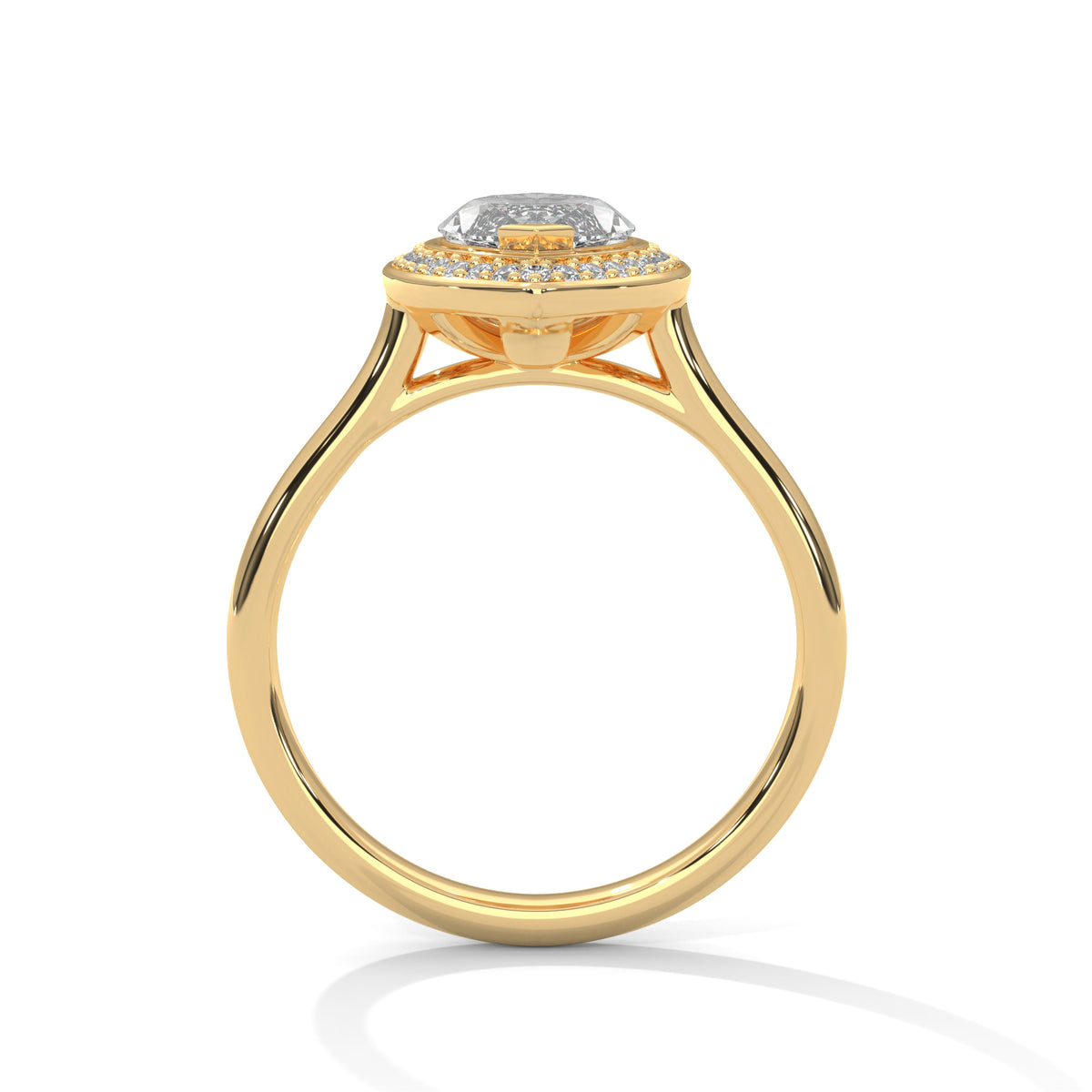 Celestial Eye Halo Ring