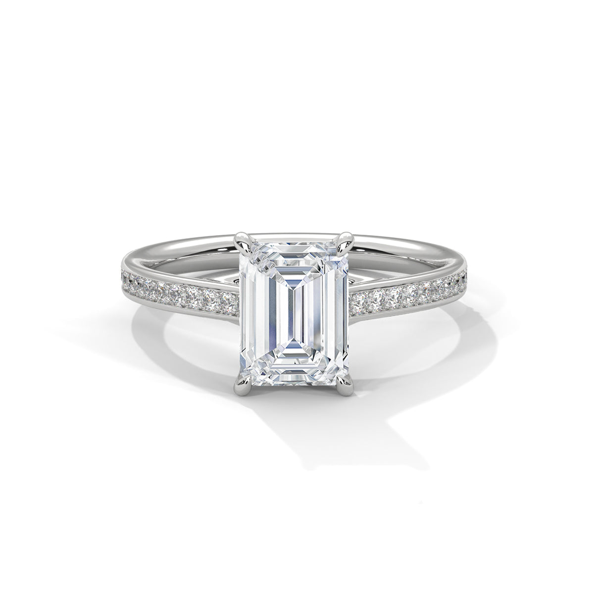 Radiant Illusion Solitaire Ring