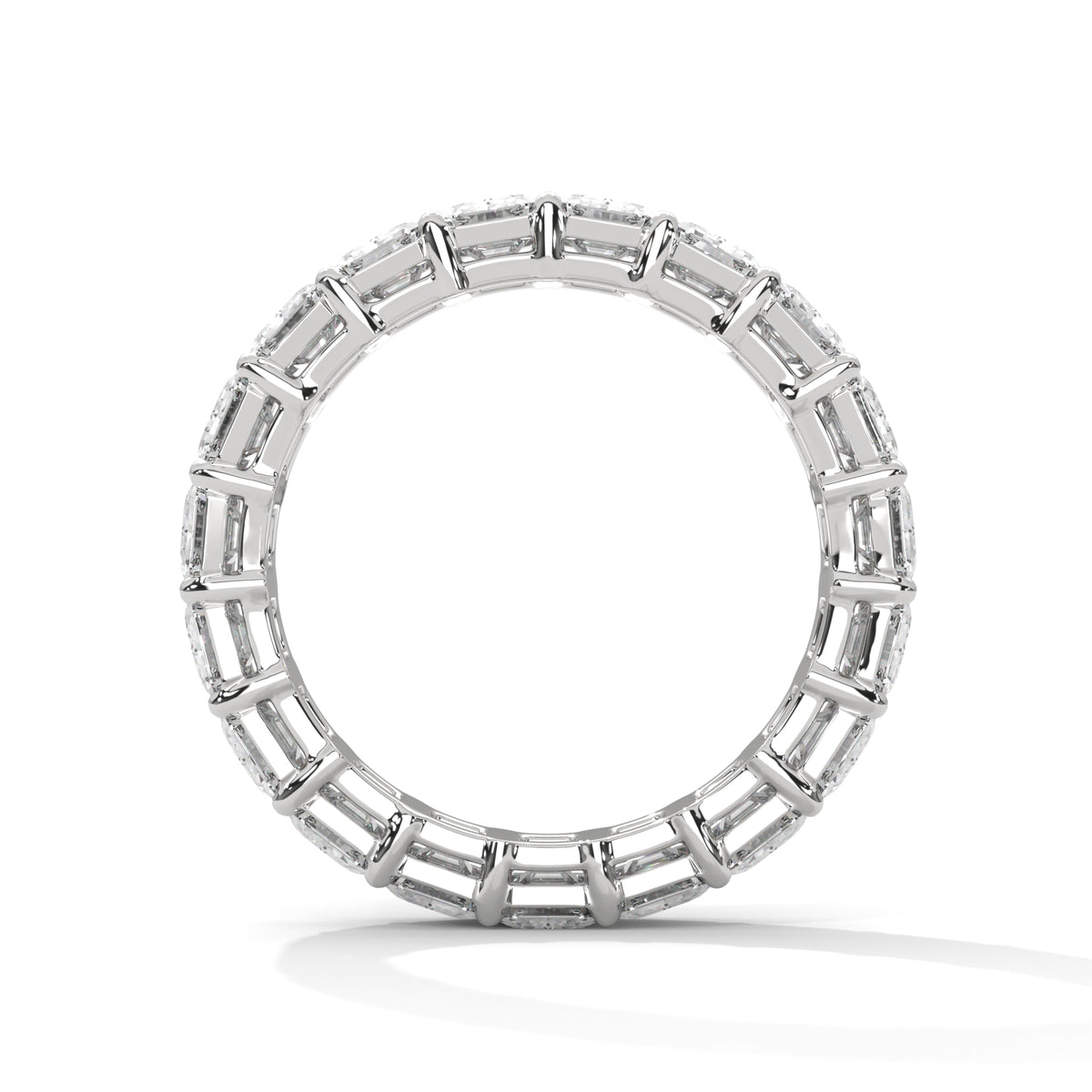 Endless Emerald Eternity Ring