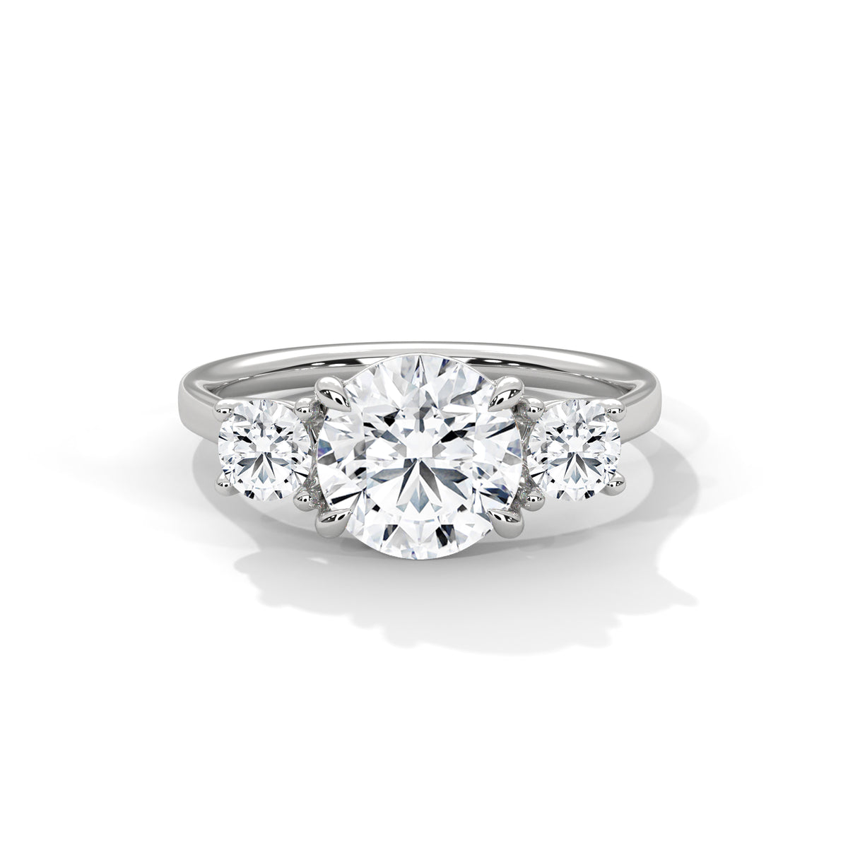 Trilogy Brilliance Solitaire Ring