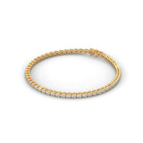 Cascading Bloom Tennis Bracelet