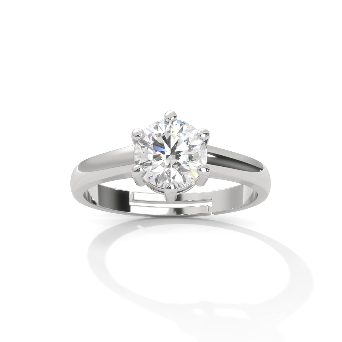 Eternal Prong Solitaire Ring