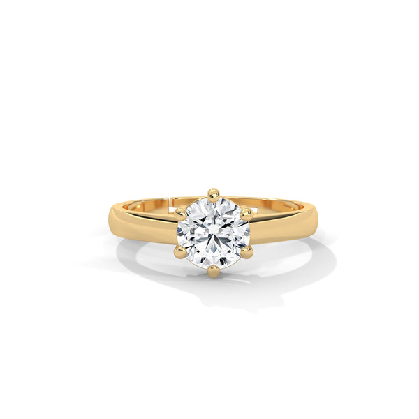 Eternal Prong Solitaire Ring