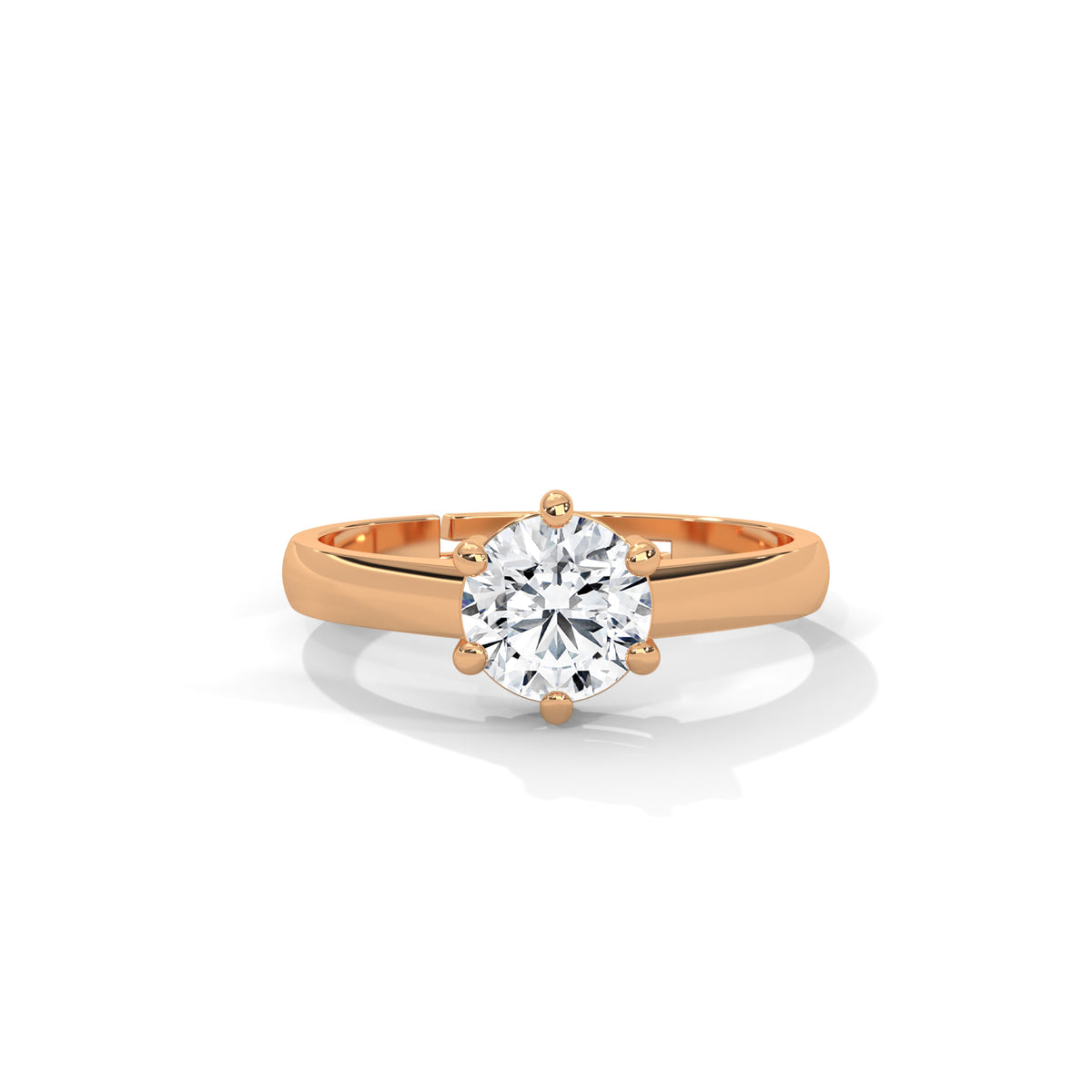 Eternal Prong Solitaire Ring