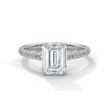 Emerald Reverie Solitaire Ring