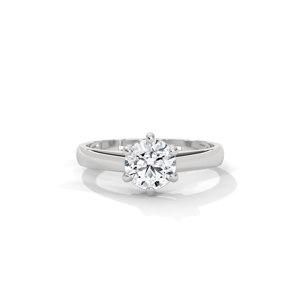 Eternal Prong Solitaire Ring