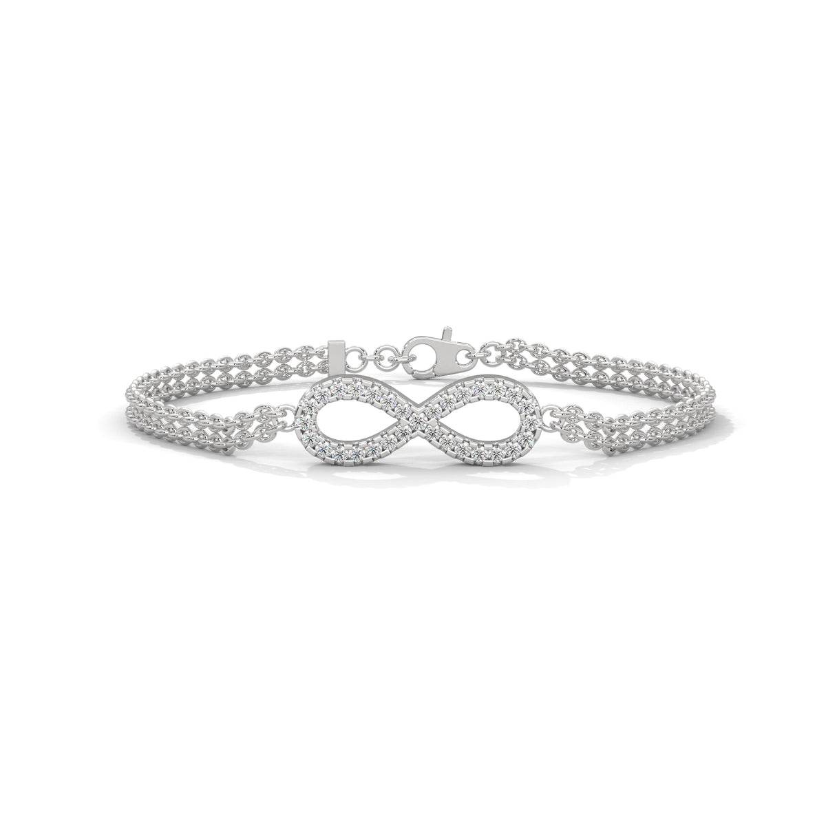 Eternal Loop Diamond Bracelet