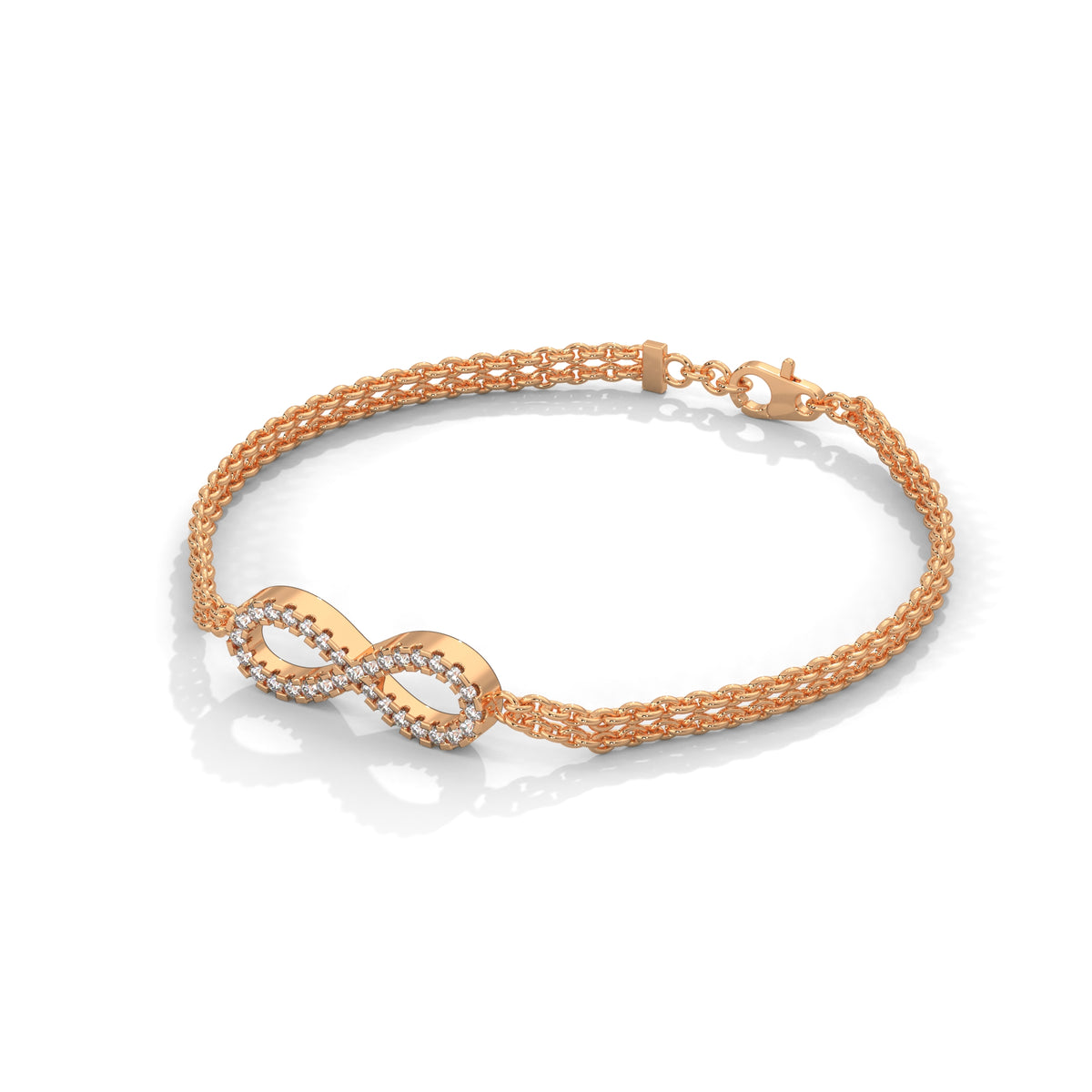 Eternal Loop Diamond Bracelet