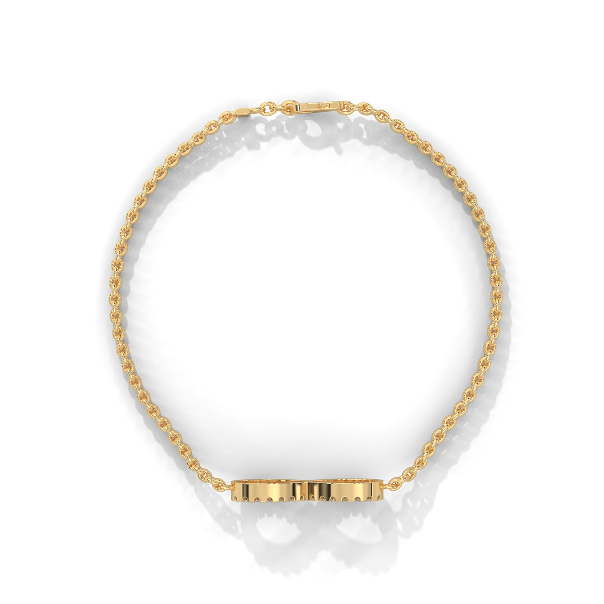 Eternal Loop Diamond Bracelet