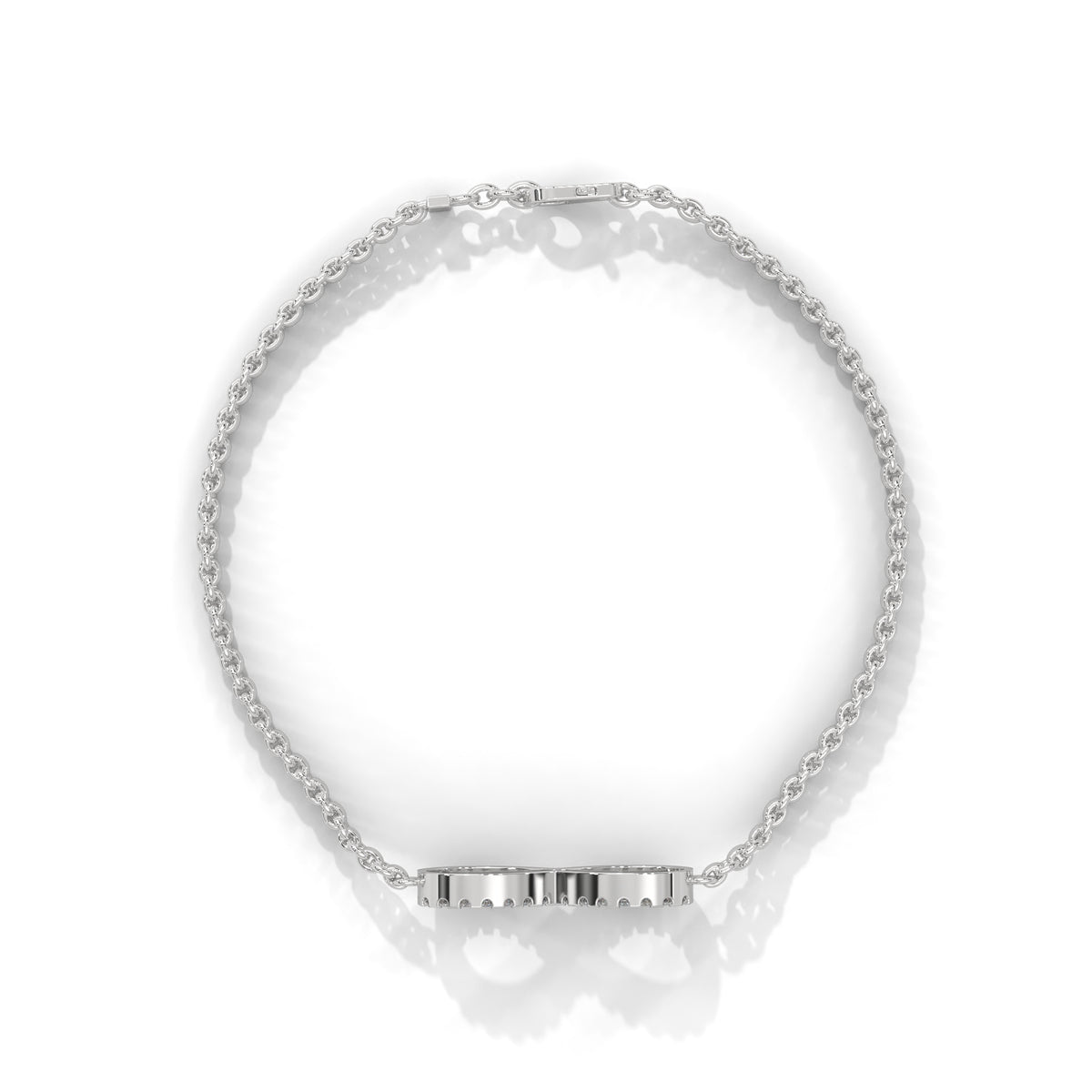 Eternal Loop Diamond Bracelet