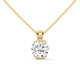 Eternal Orbit Solitaire Pendant