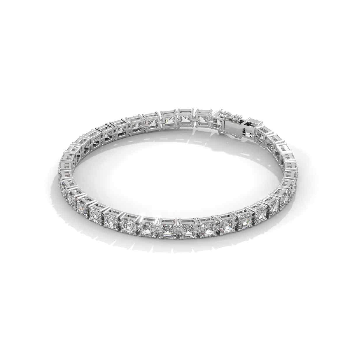 Emerald Row Tennis Bracelet