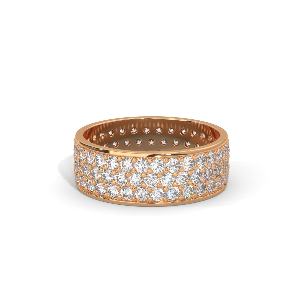 Pave Constellation Eternity Ring