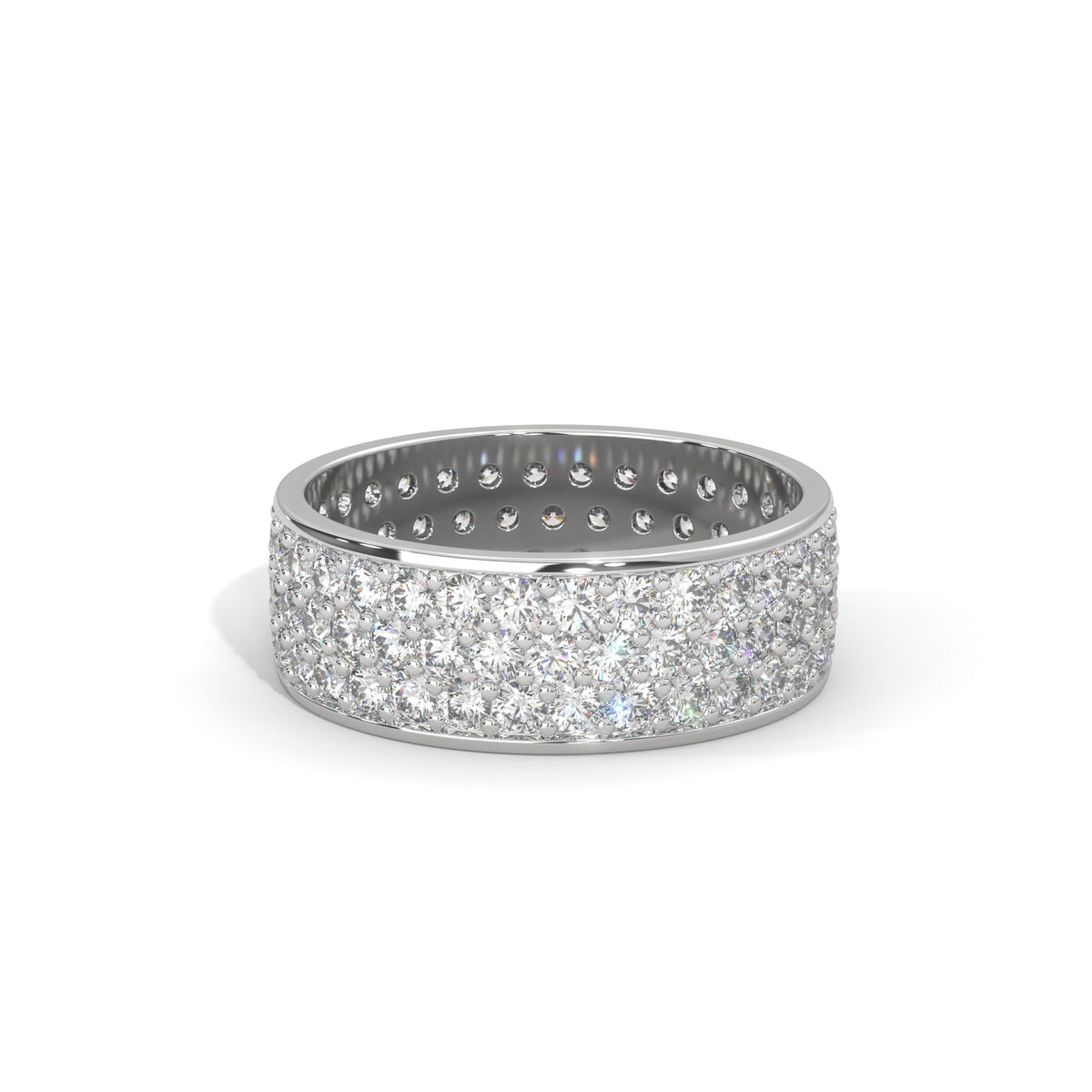 Pave Constellation Eternity Ring