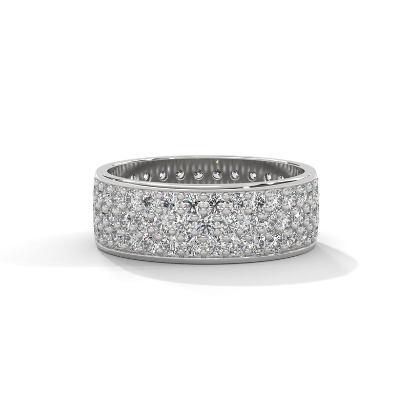 Pave Constellation Eternity Ring