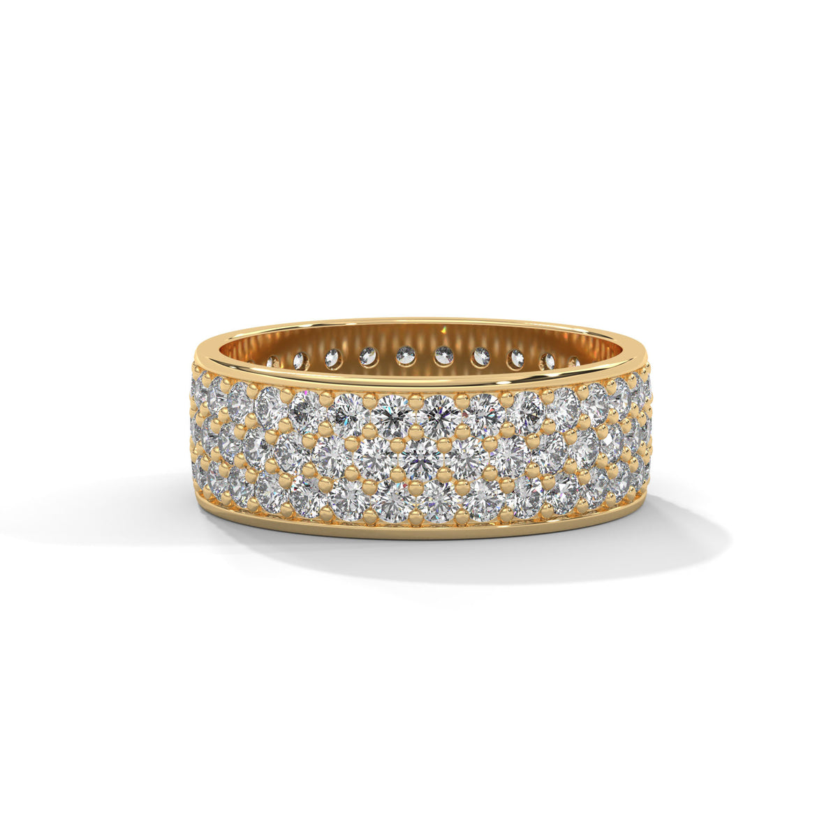 Pave Constellation Eternity Ring