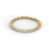 Sweetheart Row Diamond Bracelet