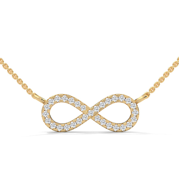 Infinite Shimmer Diamond Pendant