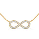 Infinite Shimmer Diamond Pendant