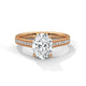 Luminous Oval Solitaire Ring